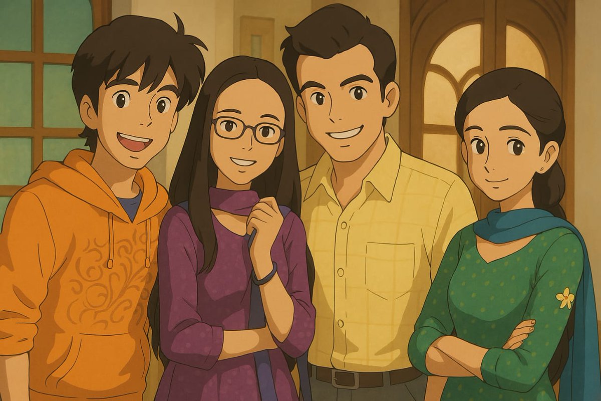 Ghibli-style MJHT magic! ✨ Which love story is your favorite? 💛🔥 #MayUr #SaJan

#MJHT #MileyJabHumTum