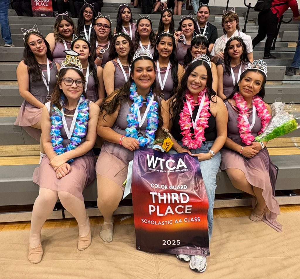 Third place in the WTCA Winterguard championship. Very proud of all the hard work you put in all this season. #bulldognation #winterguard