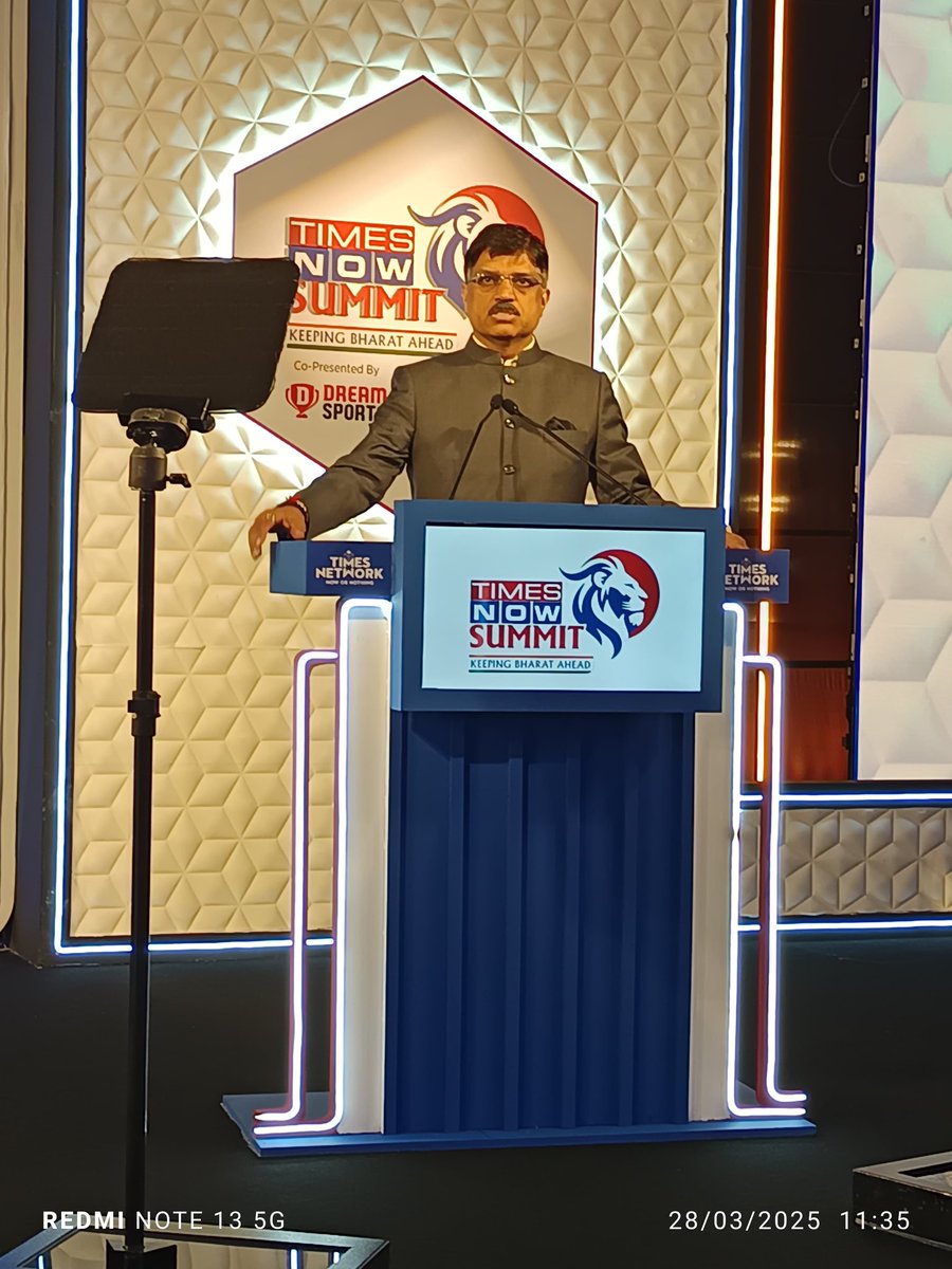 Sanjeev Singh (@sanjeevsinghjpr) on Twitter photo Spoke at Times Now Summit organised on the theme "Keeping Bharat Ahead".
Represented Healthcare industry.
Revolutionize to reach Vikshit Bharat requires collaborative approach, synergy with policy makers and providers, Medtech, UHC, human talent and behaviour change Spoke at Times Now Summit organised on the theme "Keeping Bharat Ahead".
Represented Healthcare industry.
Revolutionize to reach Vikshit Bharat requires collaborative approach, synergy with policy makers and providers, Medtech, UHC, human talent and behaviour change