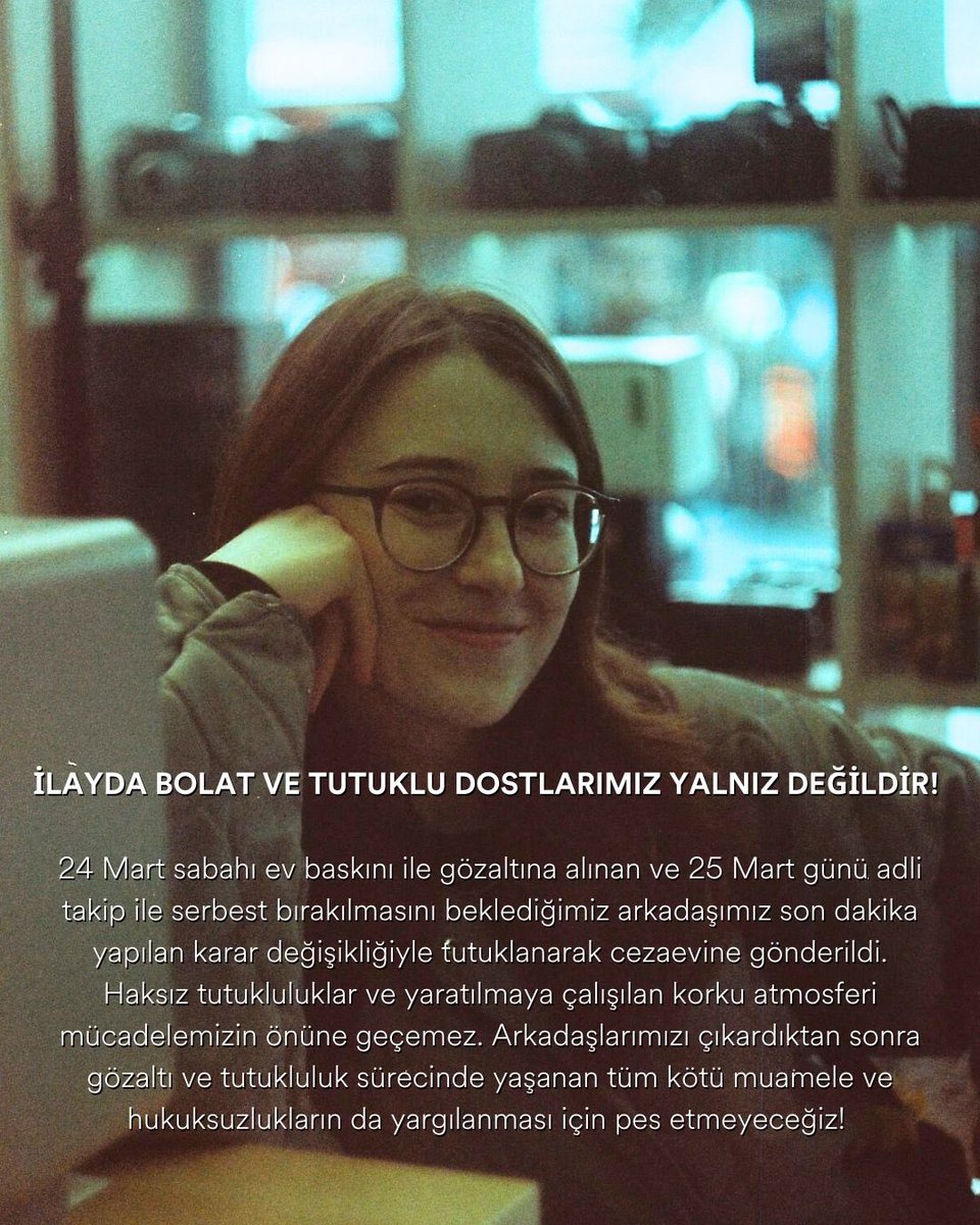 #ArkadaşlarımızıSerbestBırakın