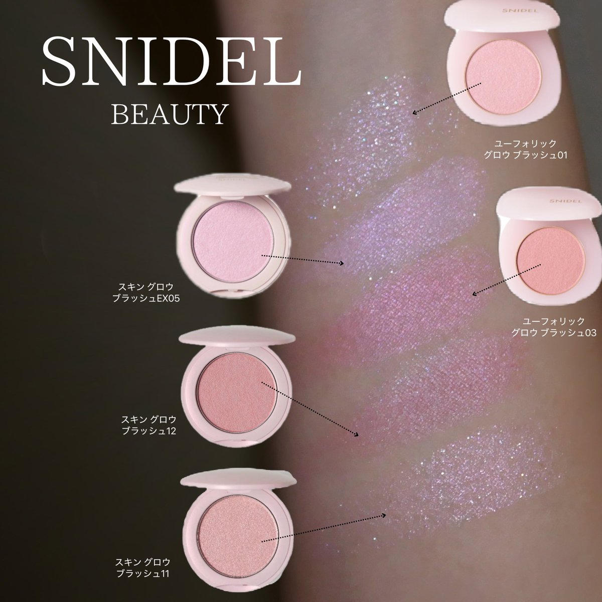 似てるようで似てない比較。全部可愛い