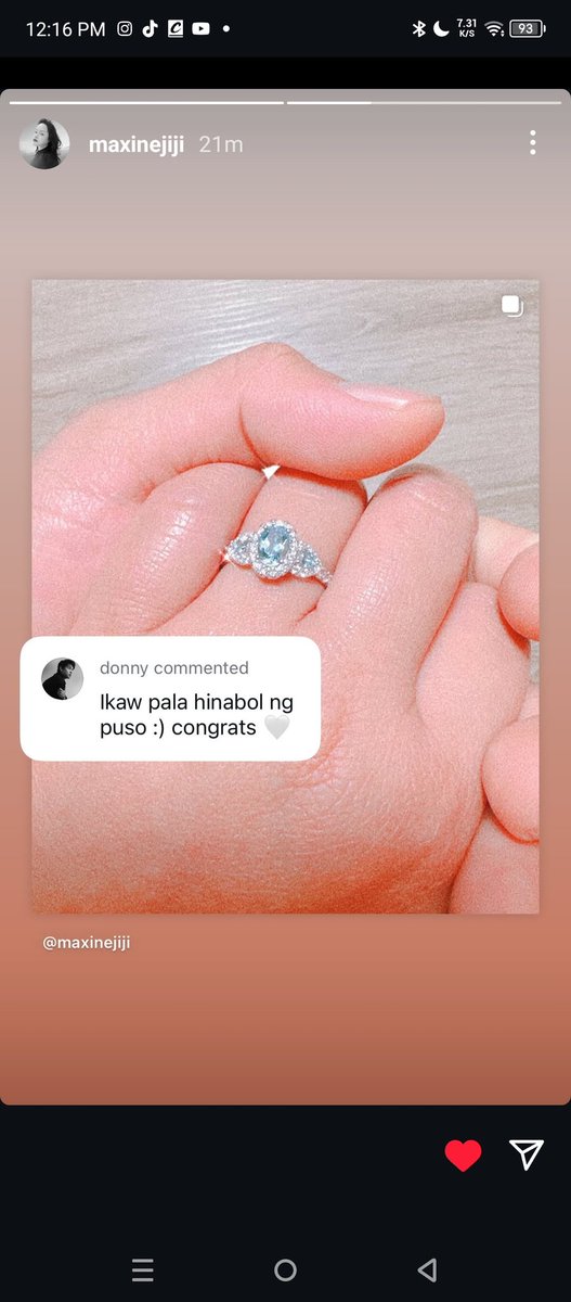 PIAYANG_03's tweet photo. CONGRATULATIONS PO @maxinejiji ๐๐๐ #donnypangilinan #BelleMariano #DonBelle #maxdeib https://t.co/Q92giGfhyN