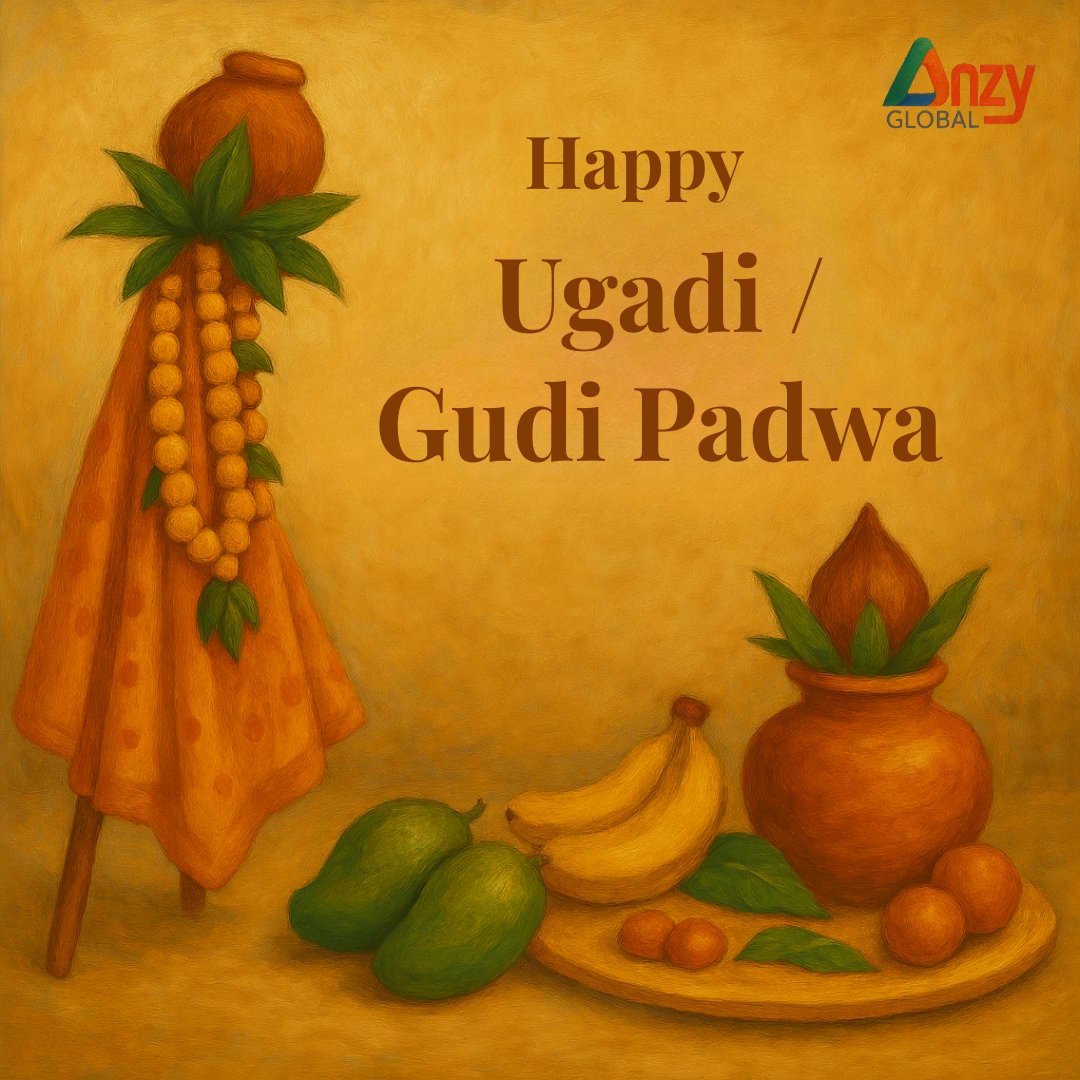 AnzyGlobal's tweet photo. Wishing You a Joyous and Prosperous #Ugadi! 🌸 💫 

Here’s to a new beginning filled with happiness, health, success, and fulfilling connections.

#NewBeginnings #Success #AnzyGlobal #TechHiring #RPO #LeadershipSearch https://t.co/cnB7olVOC4