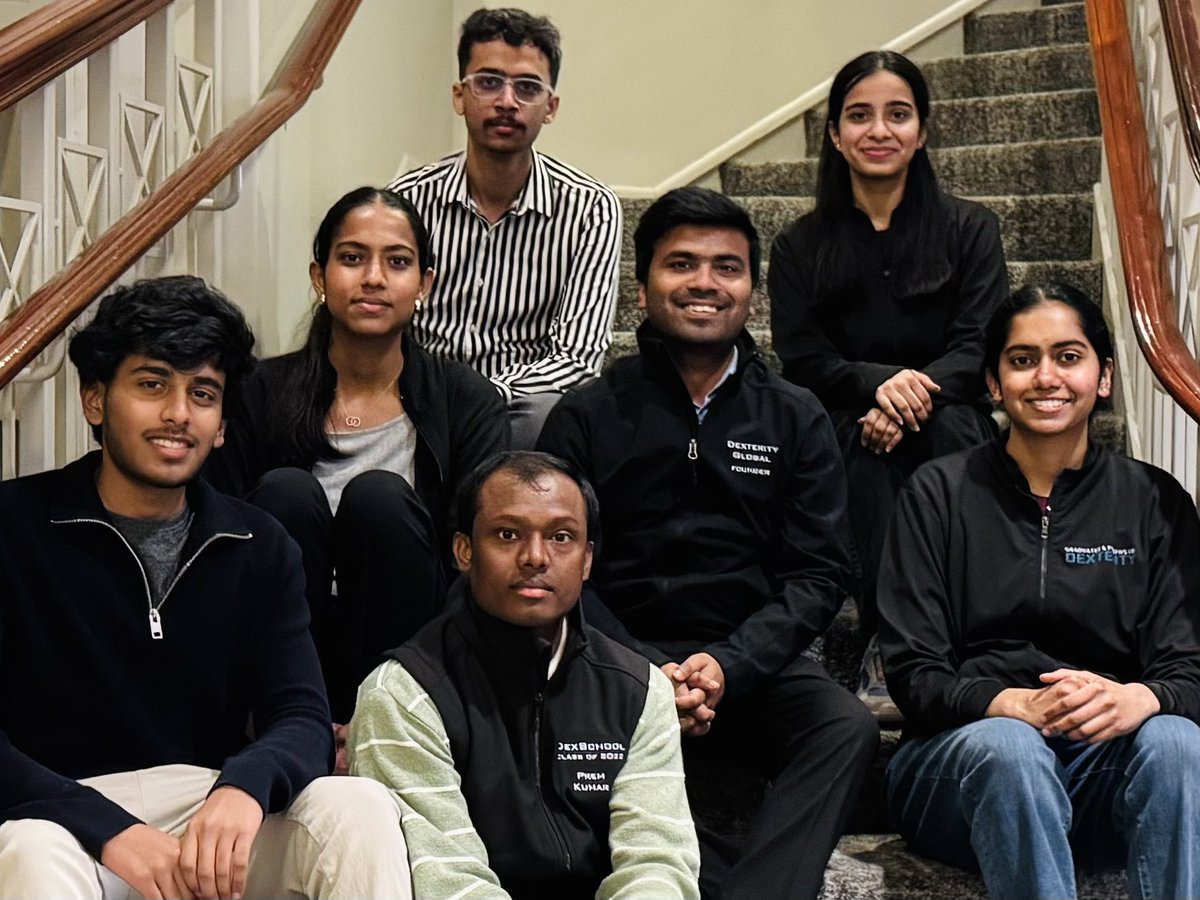 Sharad Vivek Sagar (@sharadvsagar) on Twitter photo 6 out of 36 Graduates and Fellows of Dexterity hosted at the <a href="/WhiteHouse/">The White House</a> last October attend universities on full scholarships in Pennsylvania. Had dinner with our #DexterityToCollege fellows on <a href="/Penn/">Penn</a> campus and spent some time walking through <a href="/Wharton/">The Wharton School</a>, reflecting on their 6 out of 36 Graduates and Fellows of Dexterity hosted at the <a href="/WhiteHouse/">The White House</a> last October attend universities on full scholarships in Pennsylvania. Had dinner with our #DexterityToCollege fellows on <a href="/Penn/">Penn</a> campus and spent some time walking through <a href="/Wharton/">The Wharton School</a>, reflecting on their