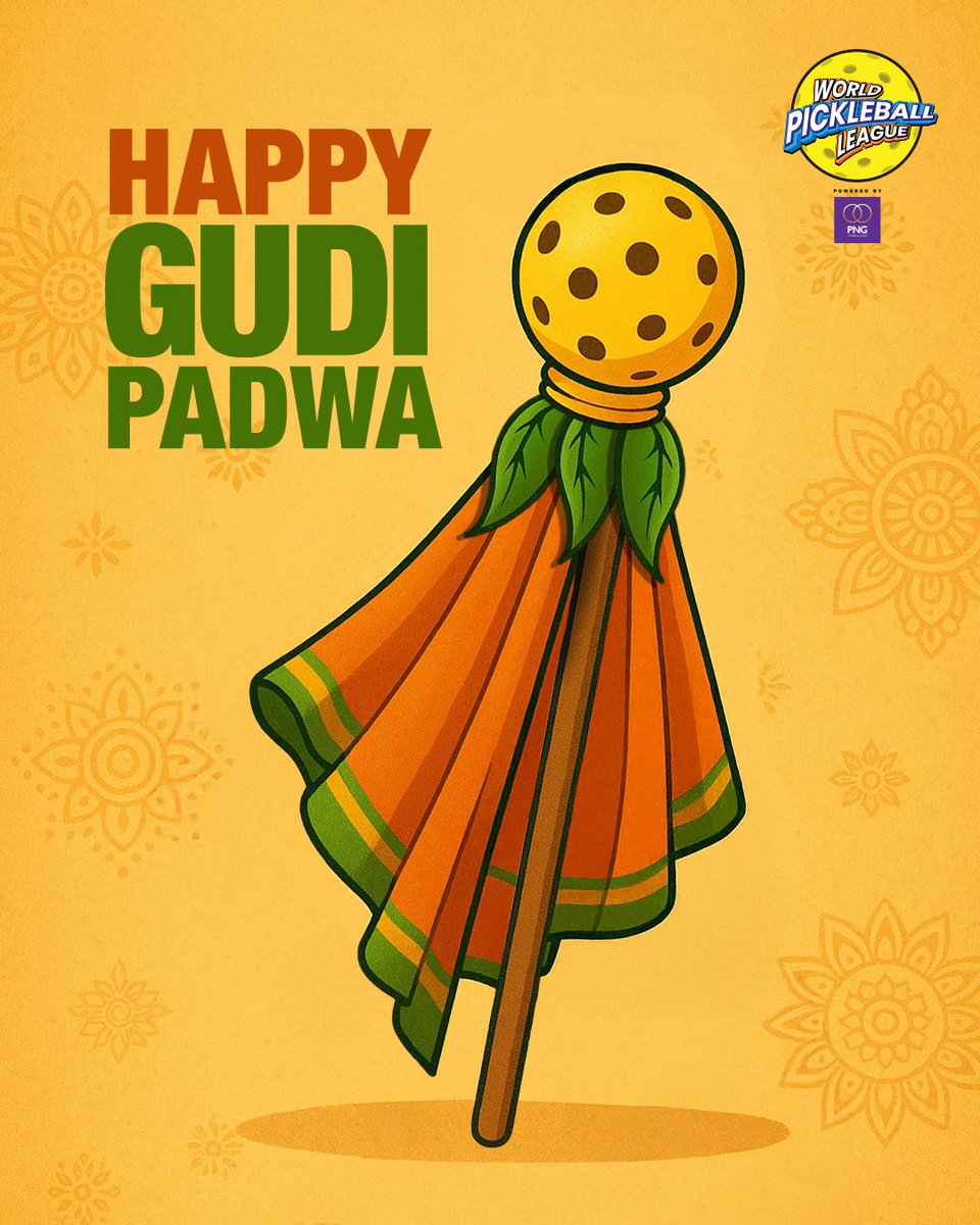 wpblofficial's tweet image. Here’s to new beginnings and new milestones! Happy Gudi Padwa &amp;amp; Happy Ugadi ✨

#WPBL #Pickleball #PickleSetGo
