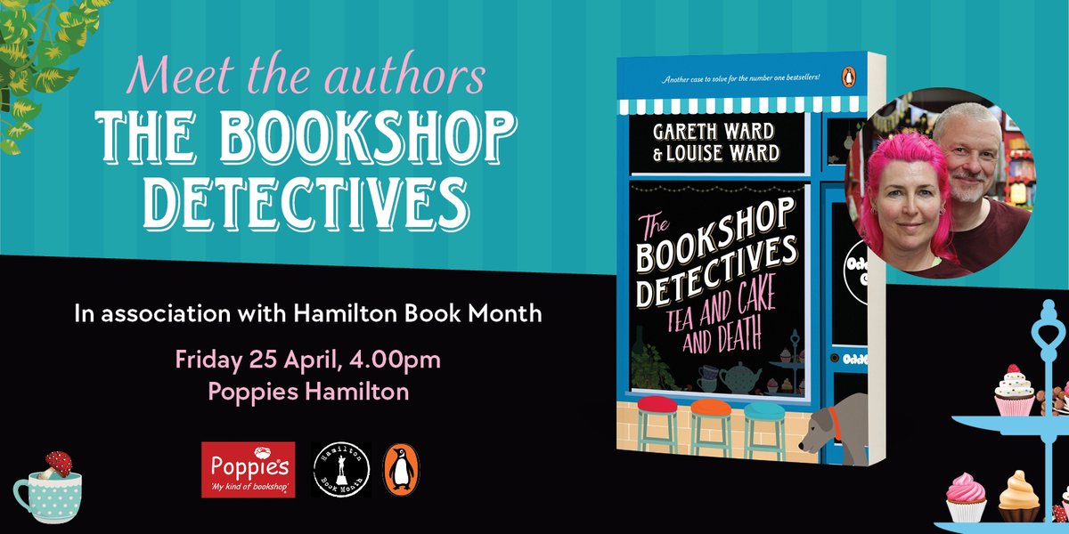 Hamilton Book Month (@hambookmonth) on Twitter photo Meet The Bookshop Detectives at Poppies Hamilton on Friday 25 April 4pm talking about their new book. Free event, all welcome. Meet The Bookshop Detectives at Poppies Hamilton on Friday 25 April 4pm talking about their new book. Free event, all welcome.