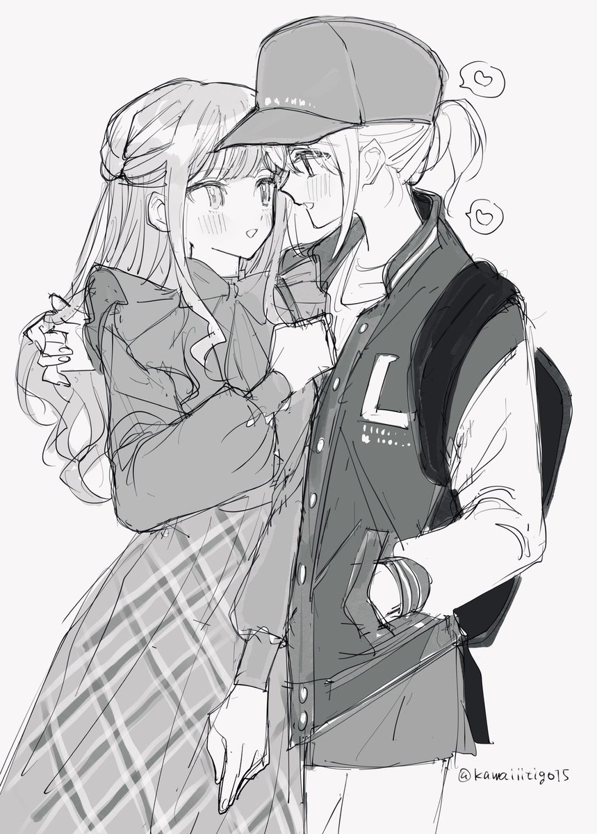 💛🩵デートして💕