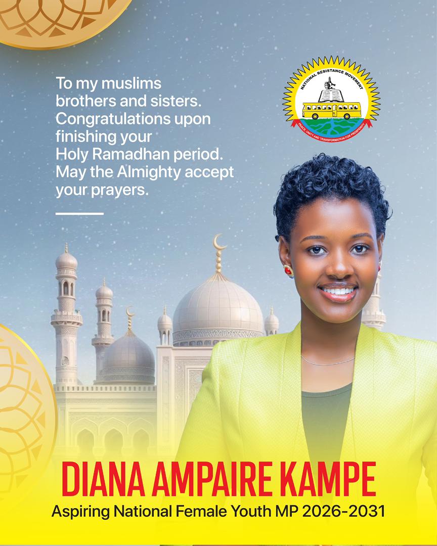 Sharon Kemi Wa MK💓 (@kemikainerugaba) on Twitter photo Eid Mubarak from <a href="/AmpaireDiana/">Ampaire Diana Kampe</a>! A compassionate & driven leader, poised to empower Uganda's youth!
#DianaForNationalFemaleYouthMP2026 ✅ Eid Mubarak from <a href="/AmpaireDiana/">Ampaire Diana Kampe</a>! A compassionate & driven leader, poised to empower Uganda's youth!
#DianaForNationalFemaleYouthMP2026 ✅
