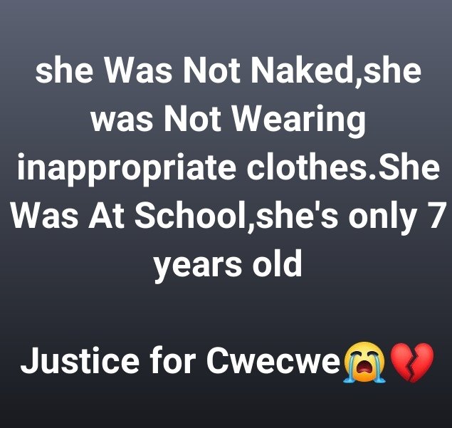 #JusticeForCwecwe
