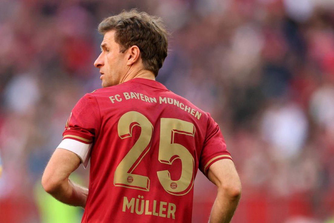 📰 - トーマス・ミュラーは、シーズン終了時にFCバイエルンを去る。ミュラーは新しい契約を受けとらない。

<a href="/kicker/">kicker</a>🥈