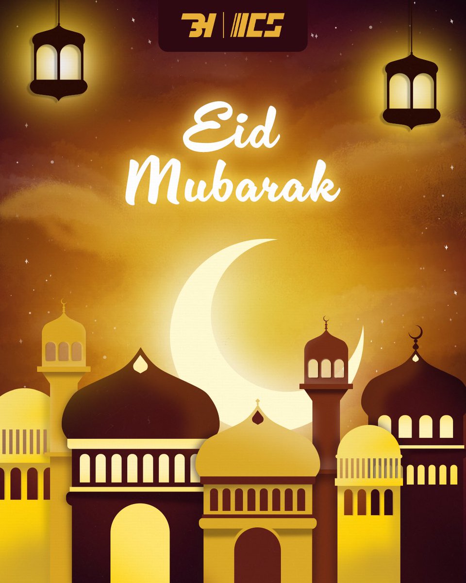Eid Mubarak from the Bachar Houli Foundation and the Islamic College of Sport 💛