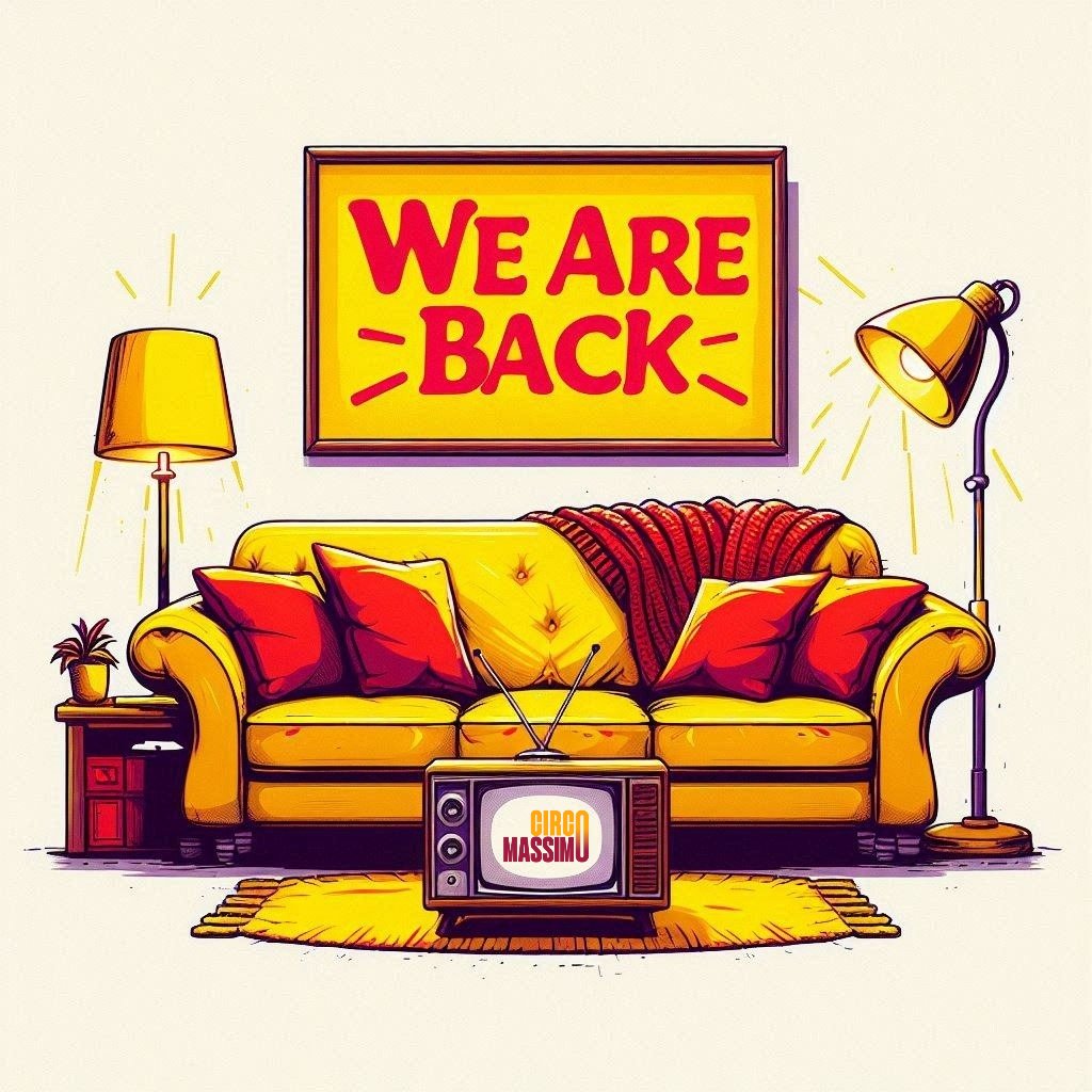 Questa sera torna Al Circo Massimo!

Appuntamento alle ore 21.30 sul canale 82 del digitale terrestre e su Cusano Media Play!

#asr #asroma #alcircomassimo