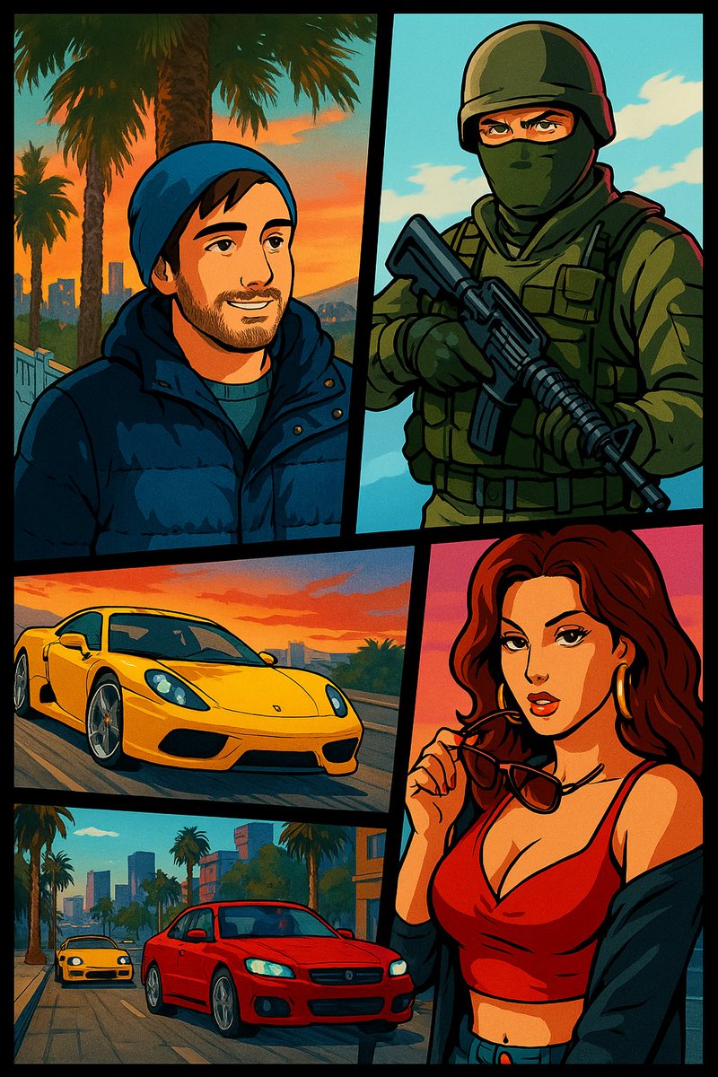 amirhr21's tweet photo. حضور بنده در GTA VI (6) تایید شد. https://t.co/XZA7X2fMP7