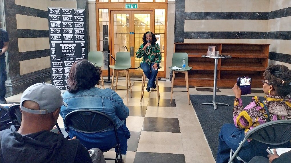 #blackbritishbookfestival exhibition and workshops at Central Library.