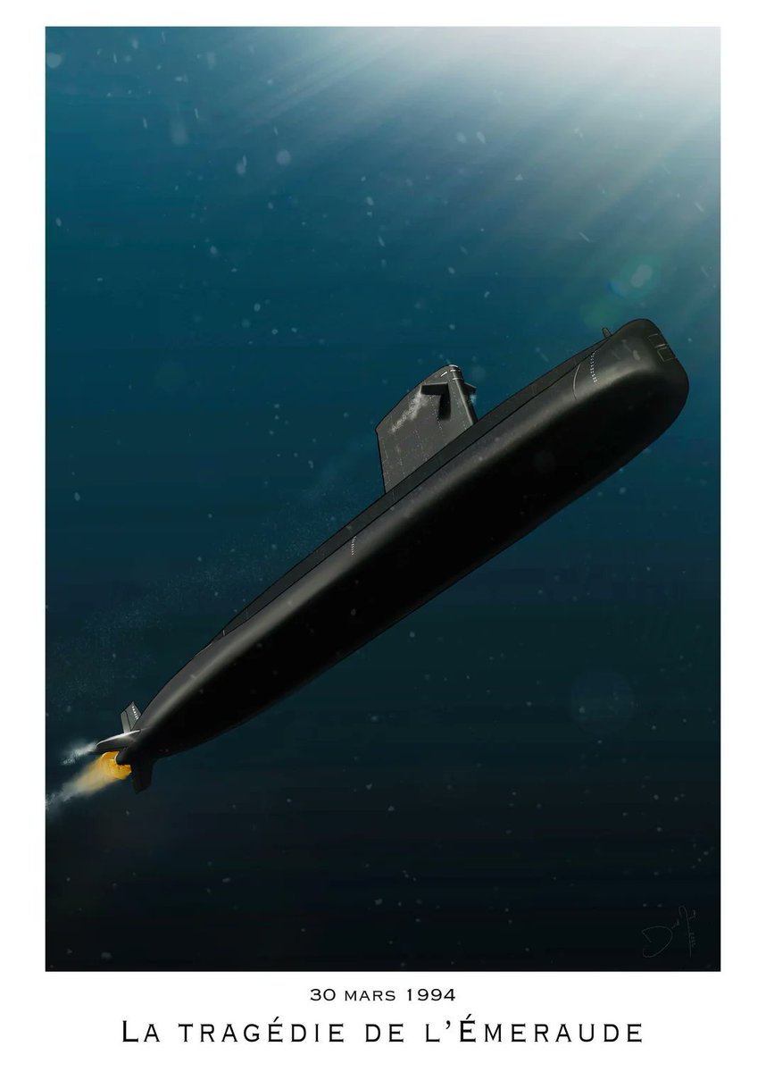 ll y 31 ans, le 30 mars 1994, 10 marins décédaient à bord sur sous-marin  "Emeraude".

Retour sur le plus grave accident français impliquant un sous-marin nucléaire ⬇️