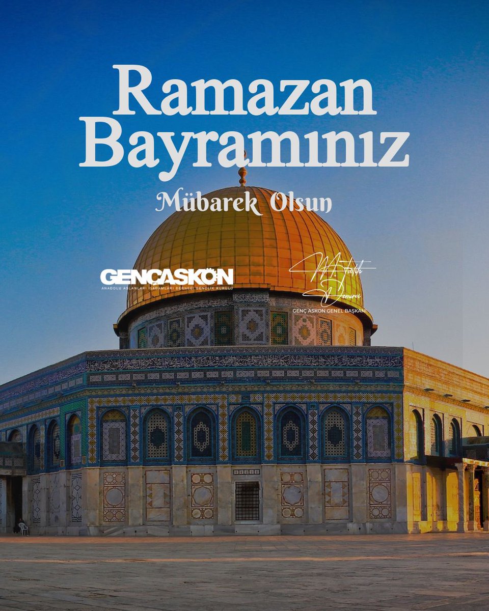 Bu mübarek ayda birlik olduk, paylaşmanın ve dayanışmanın güzelliğini bir kez daha yaşadık. 

Ramazan’ın getirdiği huzurun, tüm yıl boyunca gönüllerimizde yer etmesi dileğiyle…

Ramazan Bayramınız Mübarek Olsun.🤲🏻🇹🇷
