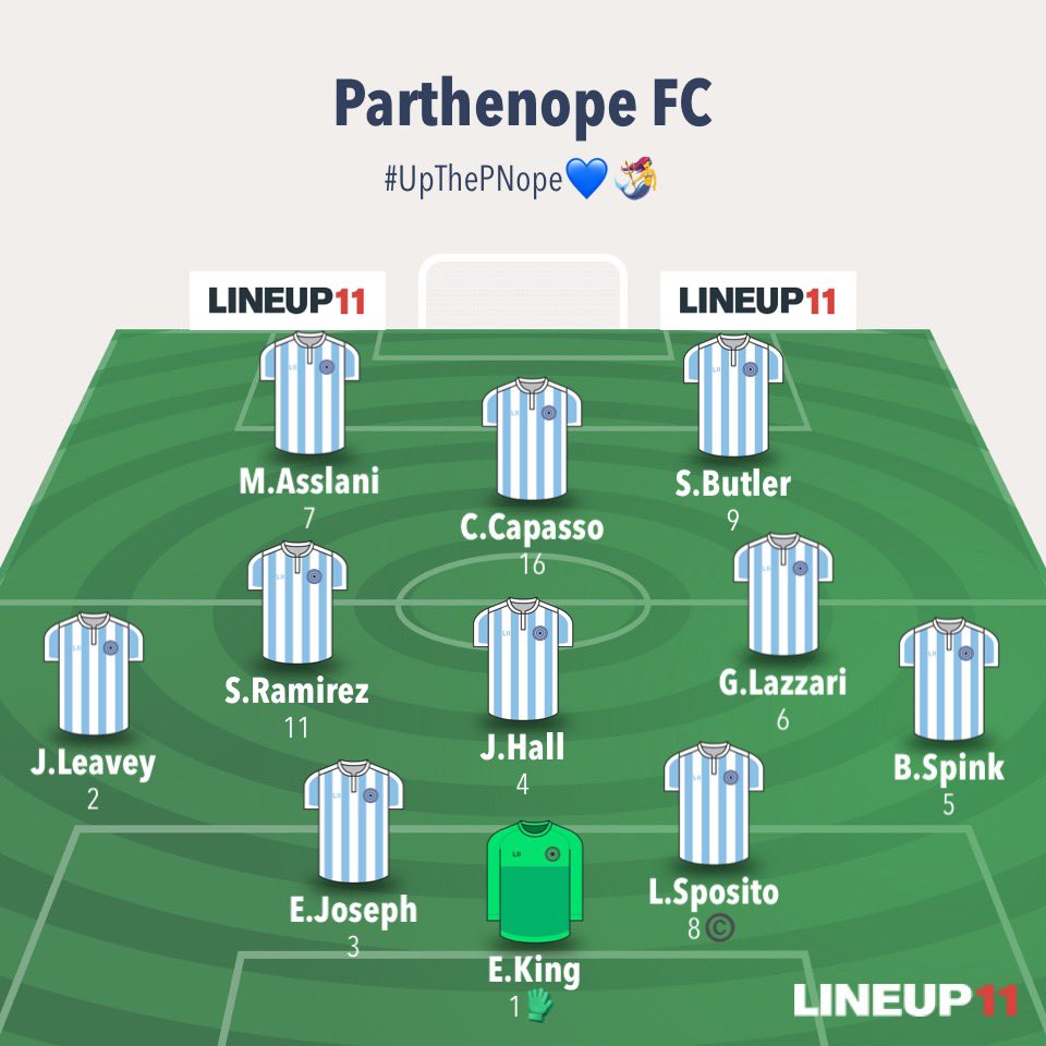 #StartingXI #LineUp #Squadlist
<a href="/SouthernSunday/">Southern Sunday Football League</a> #GrassrootsFootball #Football #GameDay #11
#ForzaParthenopeFcSempre🧜🏻‍♀️💙