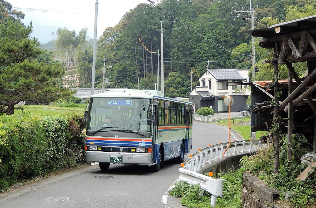 江若交通627號車カウントダウン 社名に残る鉄路叶わぬ日本海若狭への