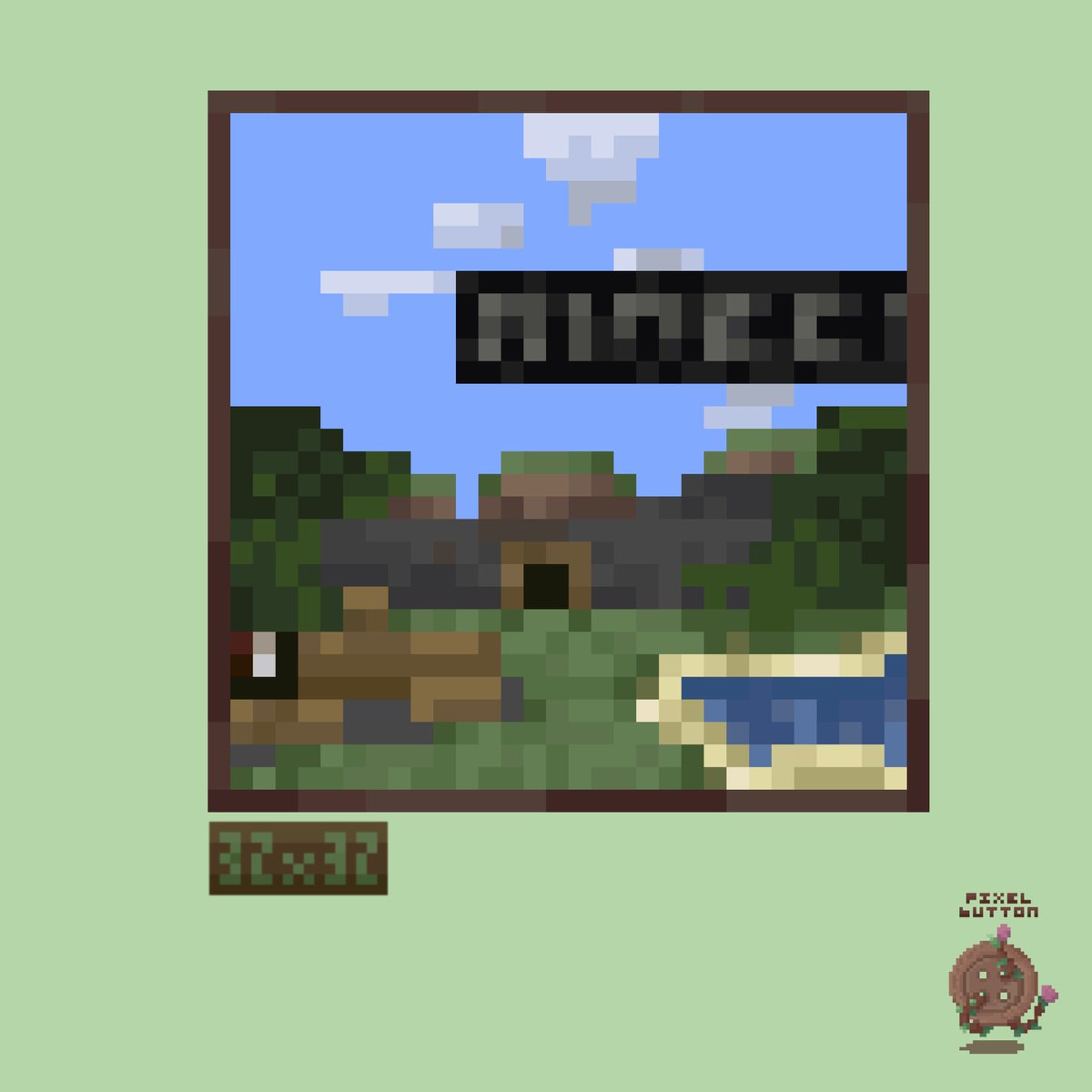 Pixel_Button's tweet image. pixel art without AI