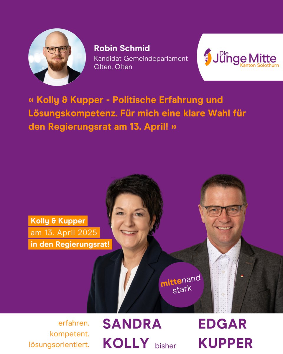 Die Junge Mitte Kt. Solothurn tweet media