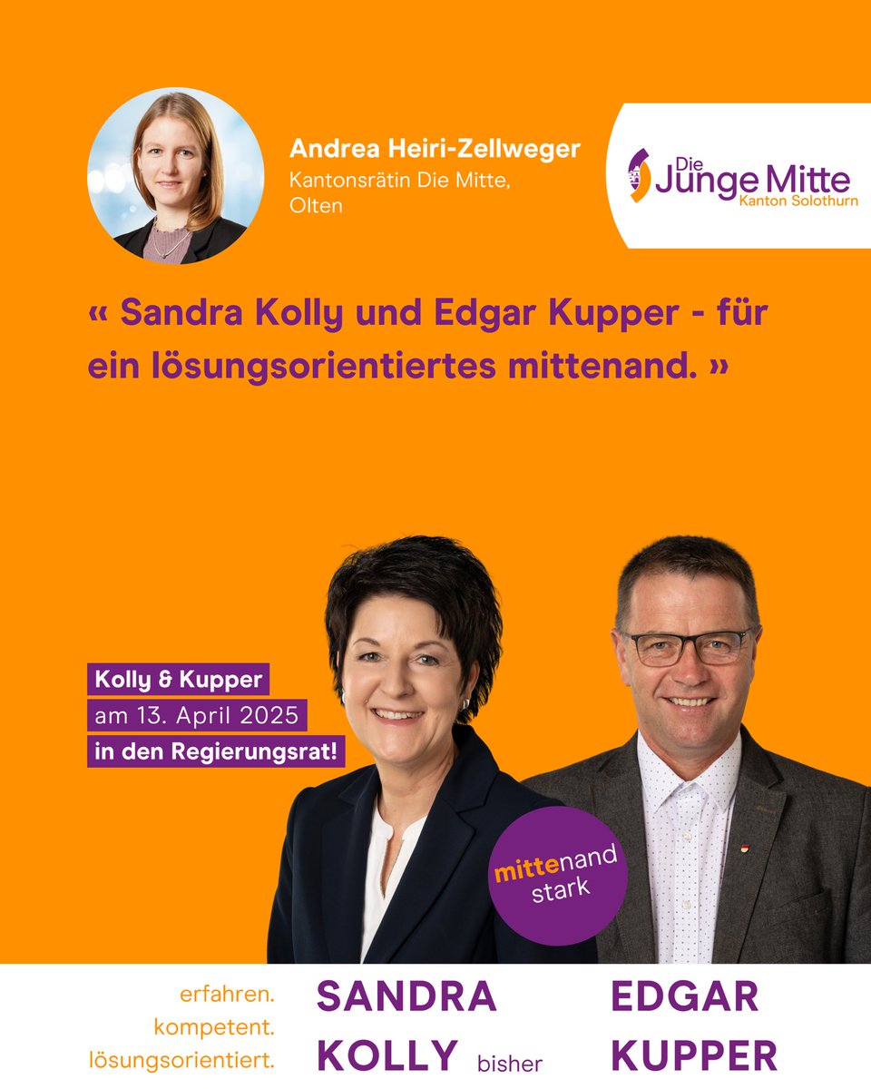 Die Junge Mitte Kt. Solothurn tweet media