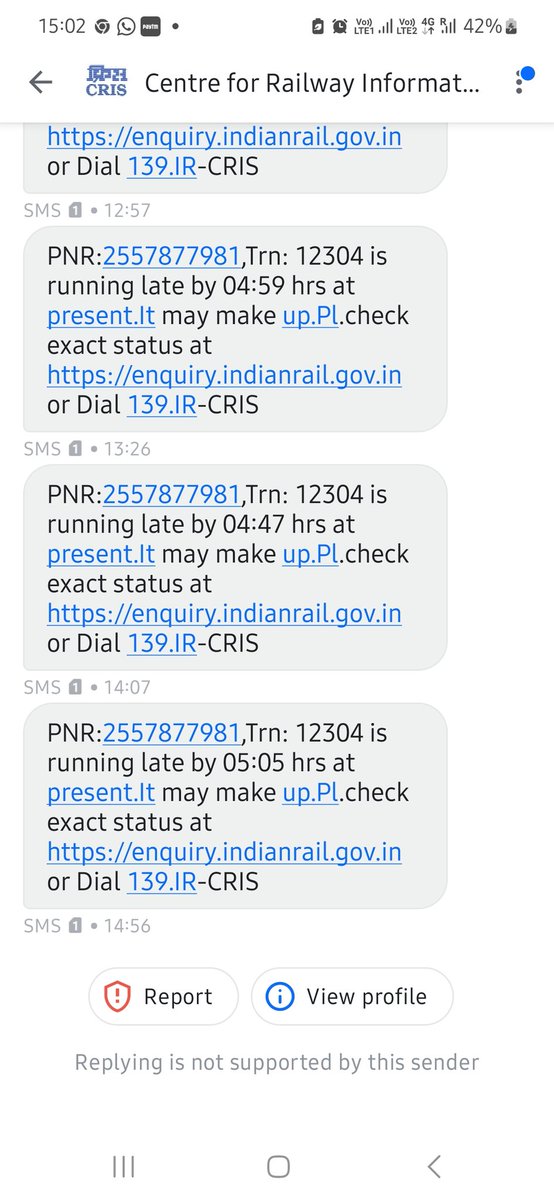 tweetraviksingh's tweet image. @AshwiniVaishnaw @PMOIndia @IRCTCofficial @RailwaySeva @RailMinIndia @htTweets @timesofindia 
Whats the use of spending 10 Hours for 4 hours Journey. 

Indian Railways , Reducing Indias Productivity &amp;amp; GDP