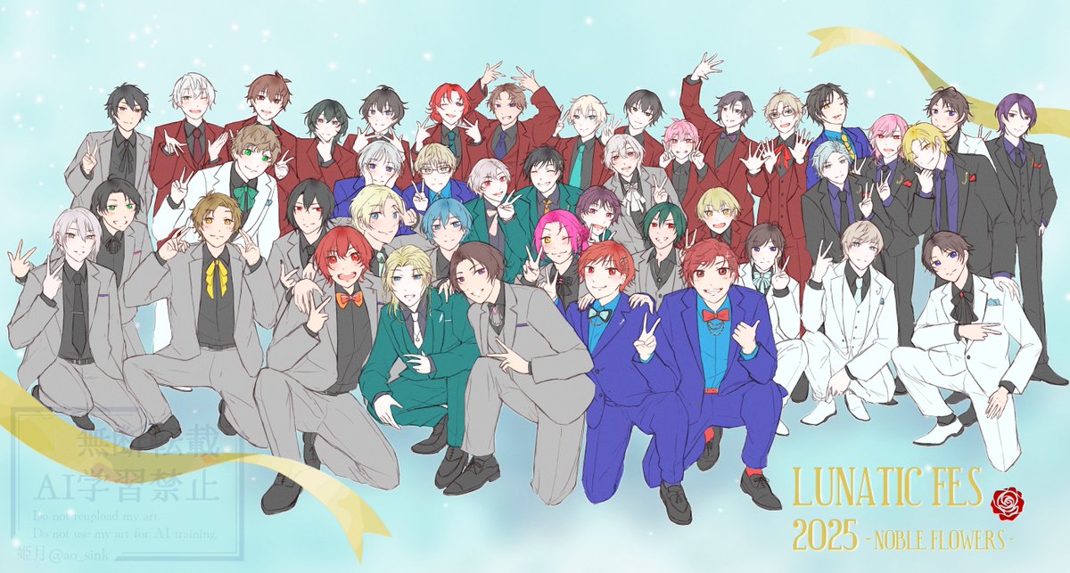 ao_sink's tweet photo. LUNAFES2025ありがとうございましたーっ🌹🎀 https://t.co/O2oSsYp5Vt