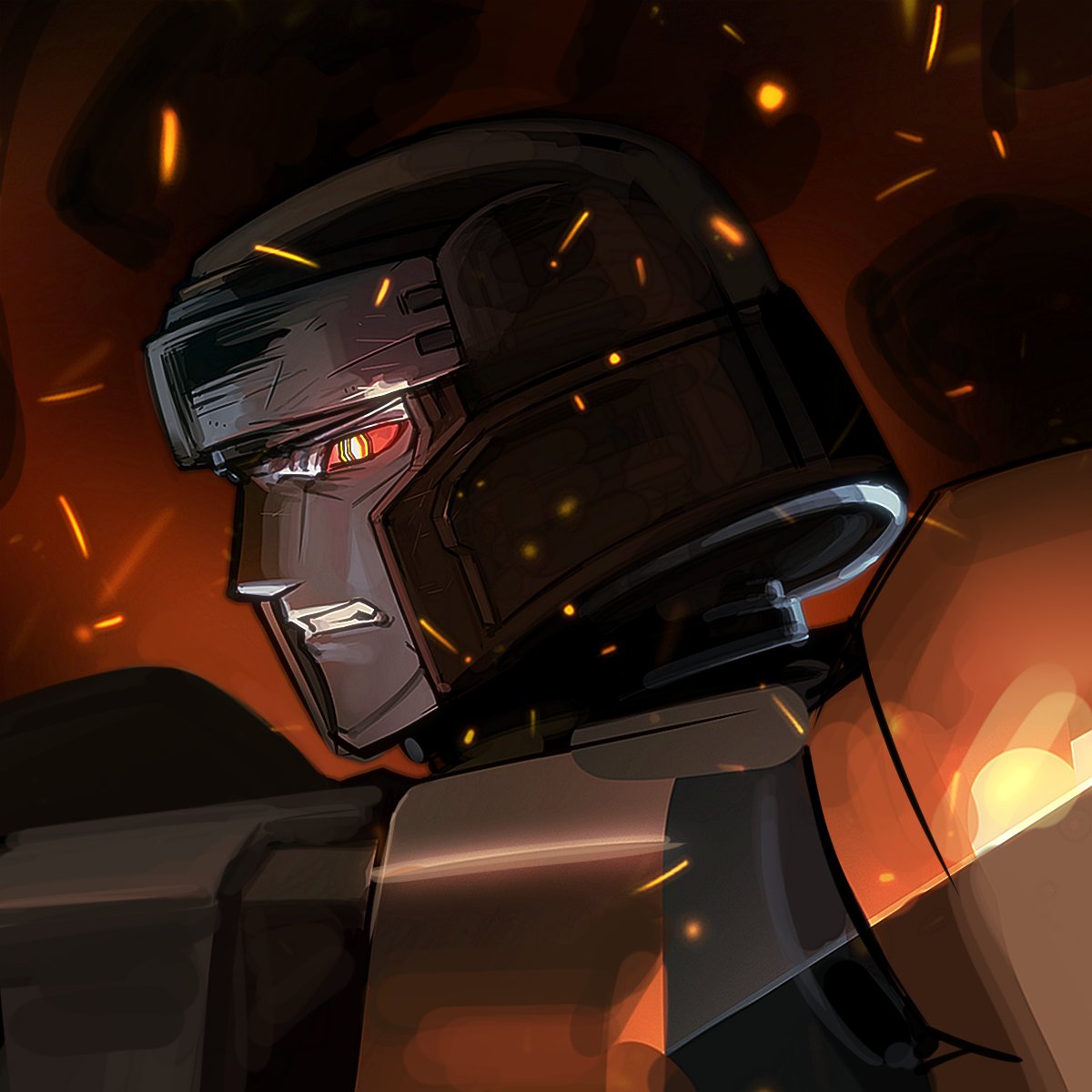 DD29019's tweet image. #TransformersOne #Megatron