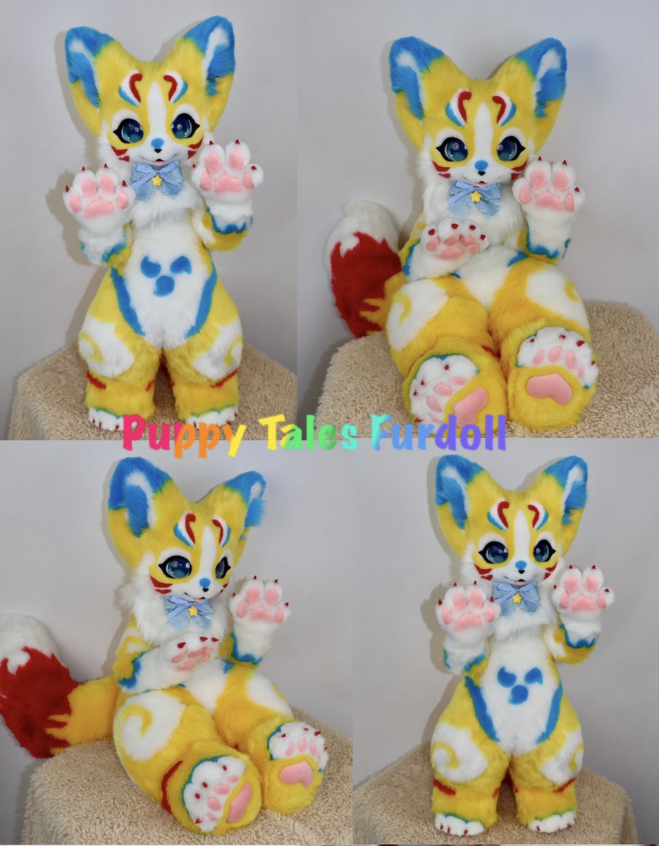 🐾Puppy Tales Studio🐾
「Furdoll Commission work complete」🦊
 Owner：<a href="/Kurarifox/">⛩️Deruu⛩️</a> 
Thank you for your continued support and your lovely sona❤️
