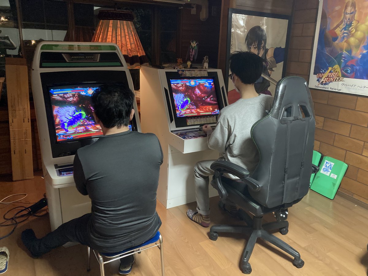kimlilith's tweet photo. ヴァンパイアセイヴァー2オフライン対戦会スタート‼️

配信はこちら💁‍♂️

https://t.co/8HkGMT2jkN

#セイヴァー2
#ヴァンパイアセイヴァー2
#vsav2 https://t.co/zeMwhStuhb
