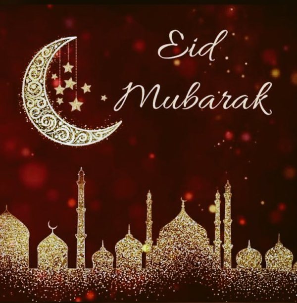 Eid Mubarak to all our community celebrating today.