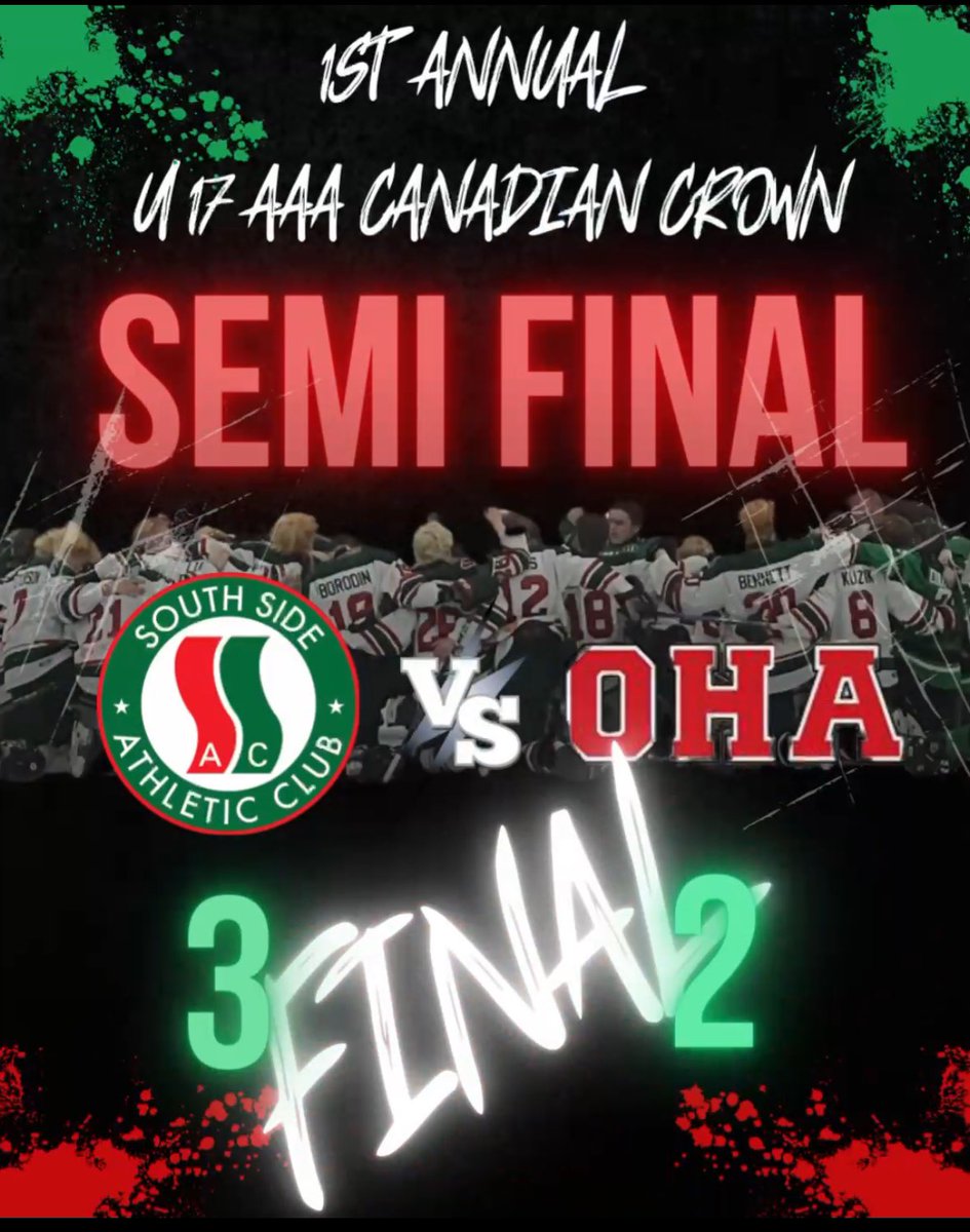 Off to the finals.