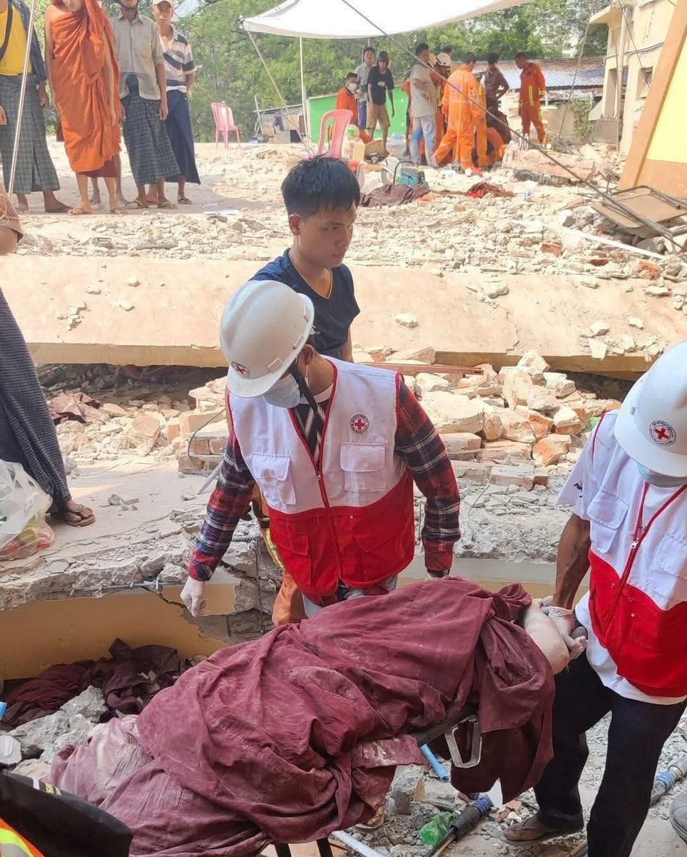 More than 1,600 people have been killed and thousands more injured in #MyanmarEarthquake.

Thousands of our citizens require food, clean water, medical assistance, and shelter.

📢Help us and donate now: mohadm.nugmyanmar.org/donate/

↪️ bbc.com/news/live/c4ge…