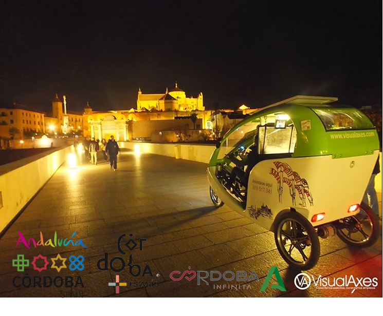Visual_Axes's tweet image. @Visual_Axes Córdoba
Descubre Córdoba con nosotros/Discover with us Córdoba  Calidad Turística Tourism Quality
European System ECO Electric tricycle (man power + electric hybrid solar car), PEDAL AND ELECTRIC TOUR TRICYCLE 100% ecologic
@TurismoAND  
@CordobaESP  
@dipucordoba