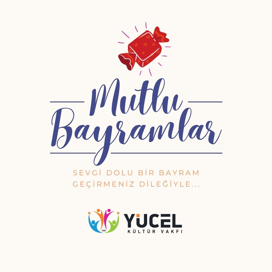 Şeker Bayramı’nın birlik, beraberlik ve huzur getirmesini diler, sevdiklerinizle birlikte sağlıklı ve mutlu bir bayram geçirmenizi temenni ederiz. #iyibayramlar