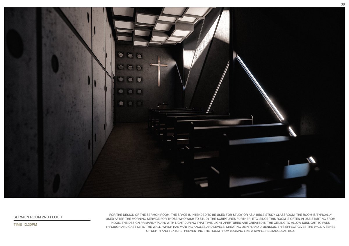 I designed a church this semester. I got -1 sin