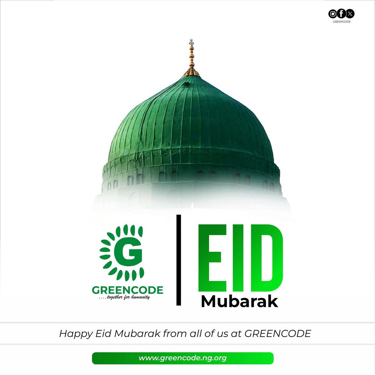 greencode12's tweet image. Today, we join all Muslims around the world celebrating the joyous occasion of Eid ul Fitr, May this blessed festival bring you and your family peace, happiness, and prosperity, and may Allah accept your prayers and good deeds.  

Eid Mubarak!

#RamadanKareem  #EidMubarak