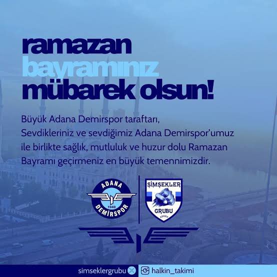 Tüm İslam aleminin ve camiamızın Ramazan Bayramı’nı kutlarız.
#SimseklerGrubu