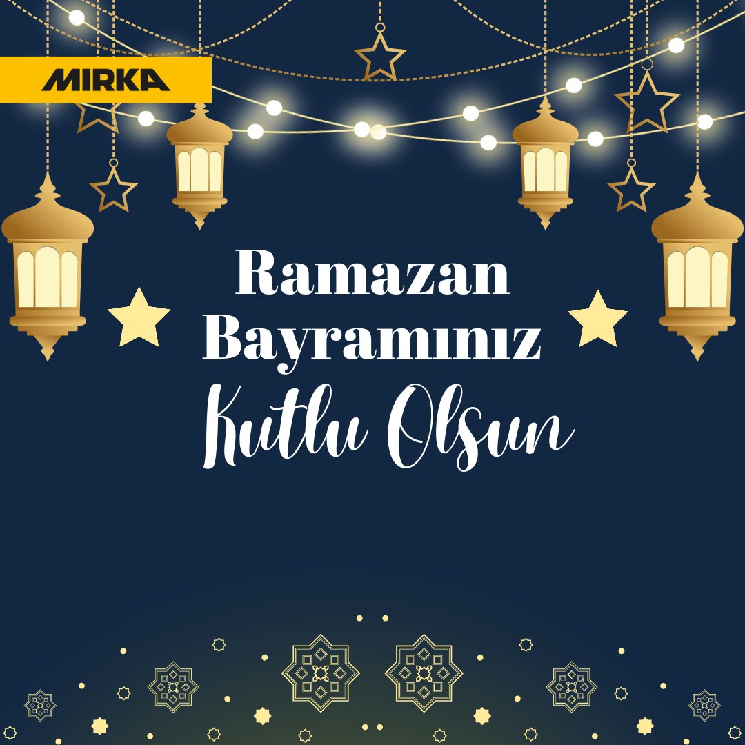 Birlik ve beraberliğin, sevgi ve paylaşmanın önem kazandığı bu özel günlerde; sağlık, mutluluk ve huzur dolu bir bayram geçirmenizi dileriz. 

Ramazan Bayramınız kutlu olsun. 💐 🍬 🍭

#MirkaTürkiye #RamazanBayramı #şekerbayramı