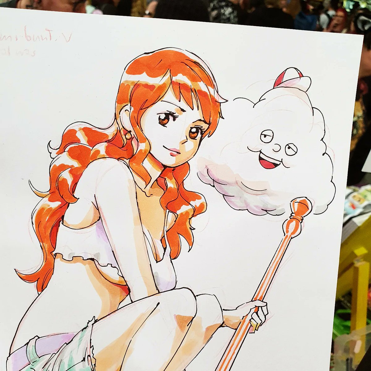 DavidFueleki's tweet image. Nami (Commission vom #MCC25-Samstag) hat ein Geheimnis für euch:
Wenn ihr heute am Stand von Delfinium Prints (Halle 3, Stand E305) das Passwort "Bratwurst" nennt, kriegt ihr eine Postkarte gratis.
Wow! Wie krass!
Das wird den Verlag endgültig in den Ruin treiben!!