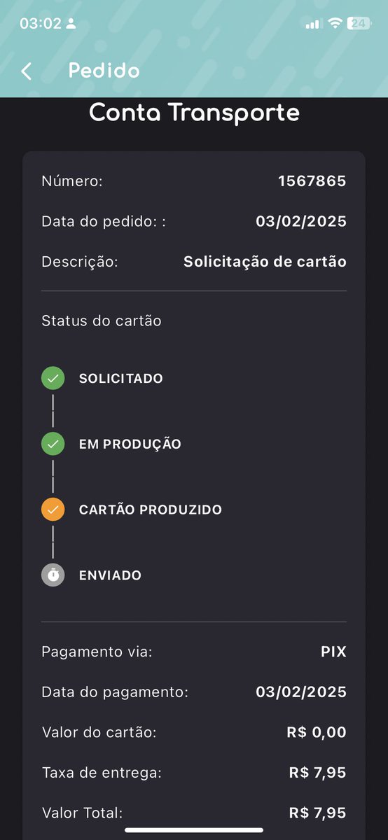 Robertoslls's tweet photo. @vaidejaeoficial Queria dizer o mesmo, mas vai fazer 2 meses que solicitei o cartão e nada dele chegar!!! https://t.co/aVLsS8BrgE