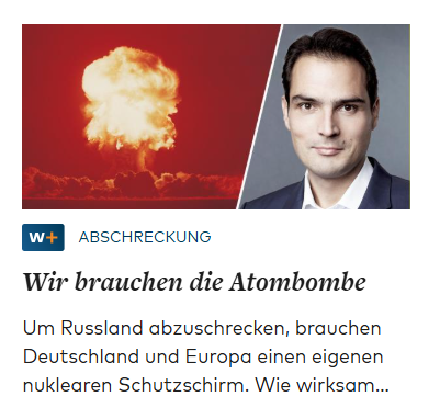 Die sind doch alle komplett durchgeknallt, oder?
#kriegshysterie #dieletztentagedermenschheit