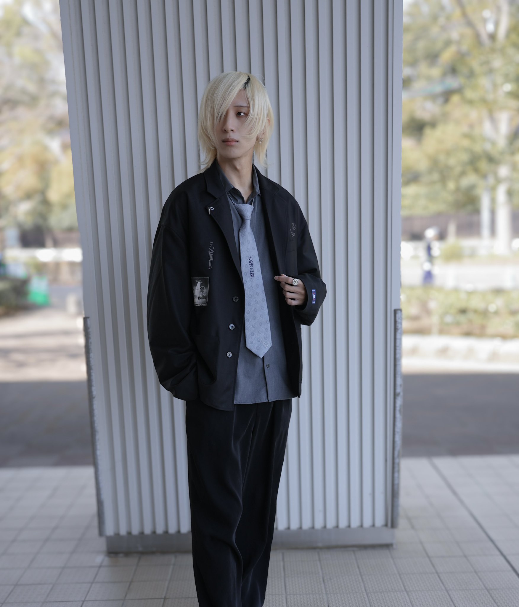 ずっと真夜中でいいのに。 ネクタイ STAY FOOLISH チェーンネクタイ ずっと真夜中でいいのに。 ずとまよ