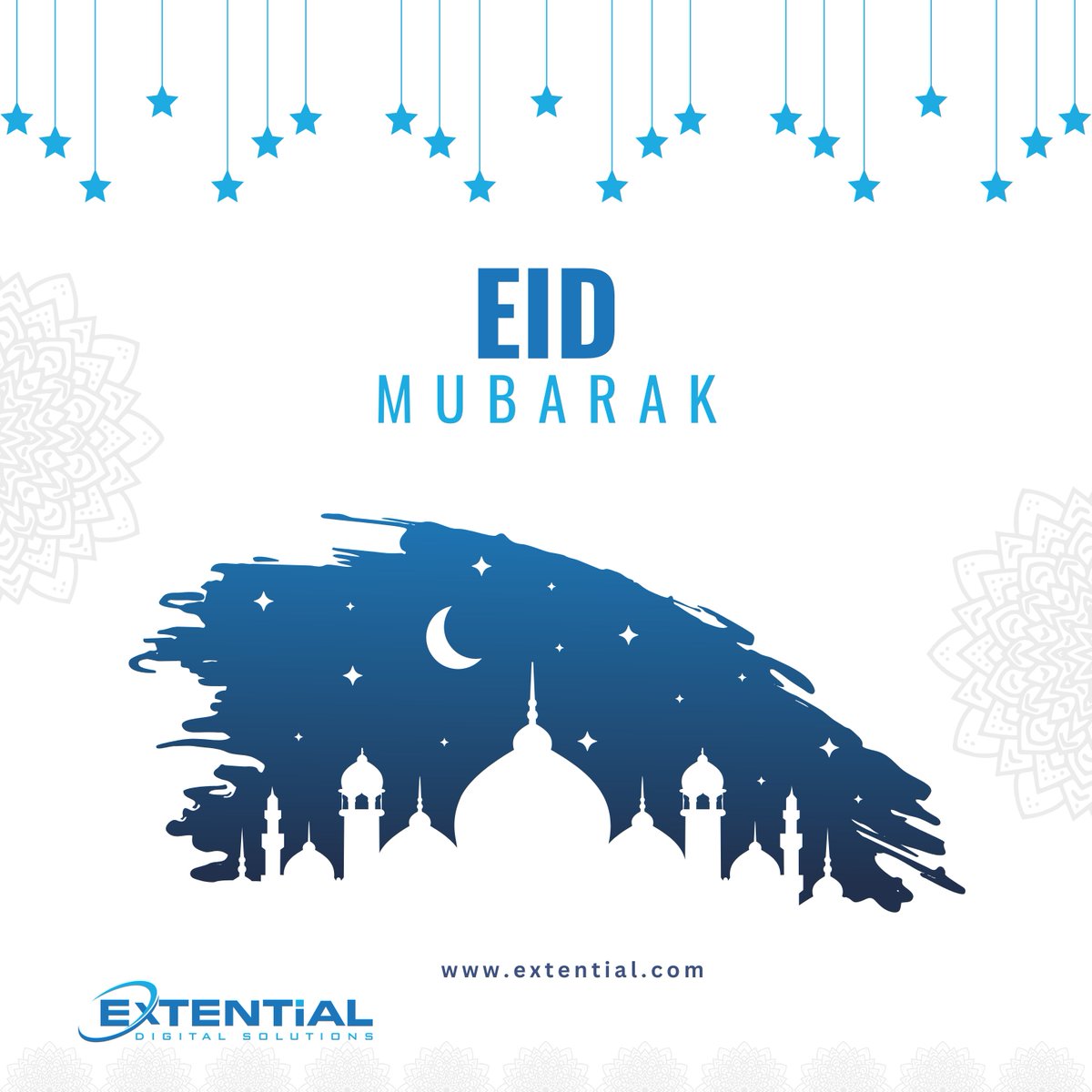 ExtentialTech's tweet image. As we mark this joyous occasion of Eid al-Fitr, we extend our heartfelt wishes to you & your family. May this day bring an plenty of peace, happiness and prosperity into your lives.