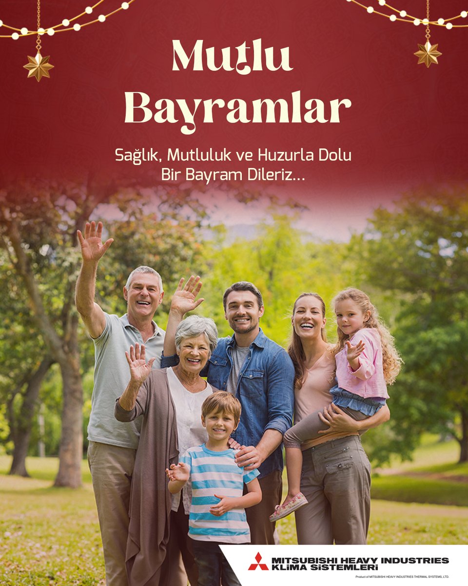 FormMHIklima's tweet photo. Sağlık, mutluluk ve huzur dolu bir bayram dileriz! 🌿✨

#FormGroup #FormŞirketlerGrubu #MitsubishiHeavy #Klima #Bayram #Mutluluk https://t.co/OIotCEsLYH