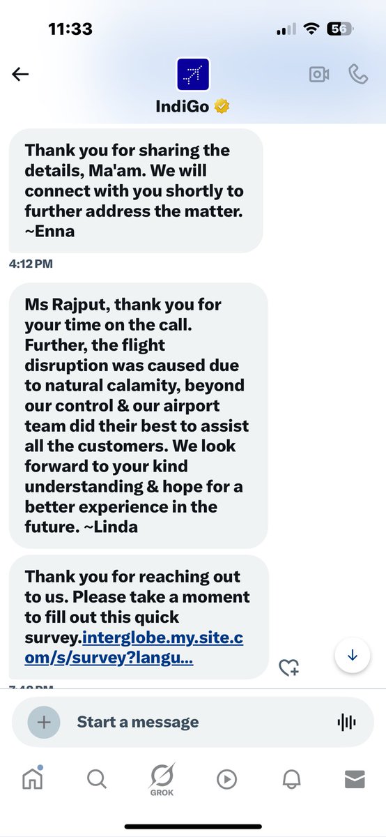DRajput89734's tweet photo. Sheer shamelessness and audacity to ask for a feedback on COMPLETE FAILURE by @IndiGo6E citing natural calamity beyond control….. at @IndiGo6E seat allocation and staff behaviour depends on natural calamities….@MoCA_GoI @Sanjayc2808 https://t.co/2c6EG8aZdB
