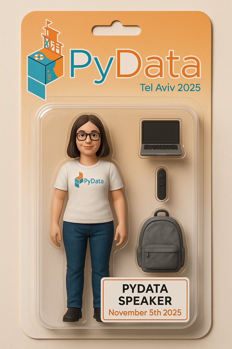 PyDataTLV's tweet image. November 5th, 2025. David intercontinental hotel.
Here is one of our speakers