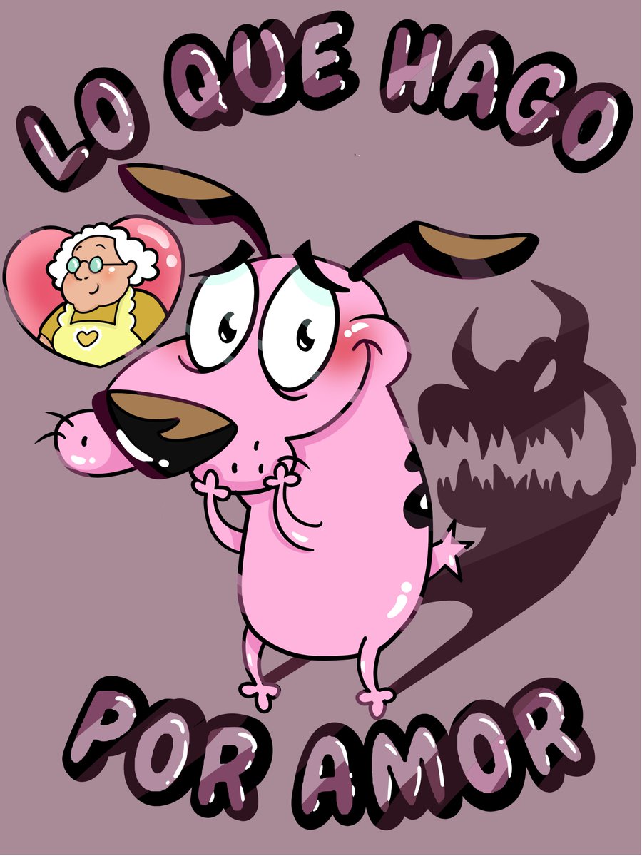 DianarLove's tweet photo. Lo que hago por amor 🩷🥹
Esta frace me marco la infancia, adoro esta caricatura y personalmente considero que es de las mejores de su epoca.
#corajeelperrocabarde #cartoonnetwork #loquehagoporamor #ilustraciondigita https://t.co/ZZ1z6eQXgT