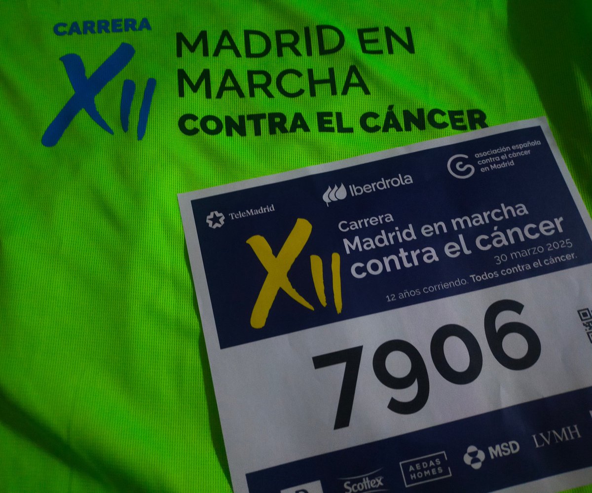 fmorgal's tweet photo. Siempre apoyando a @ContraCancerEs, hoy en la XII Carrera Madrid en Marcha Contra el Cáncer. https://t.co/Rr3nNjVNHv