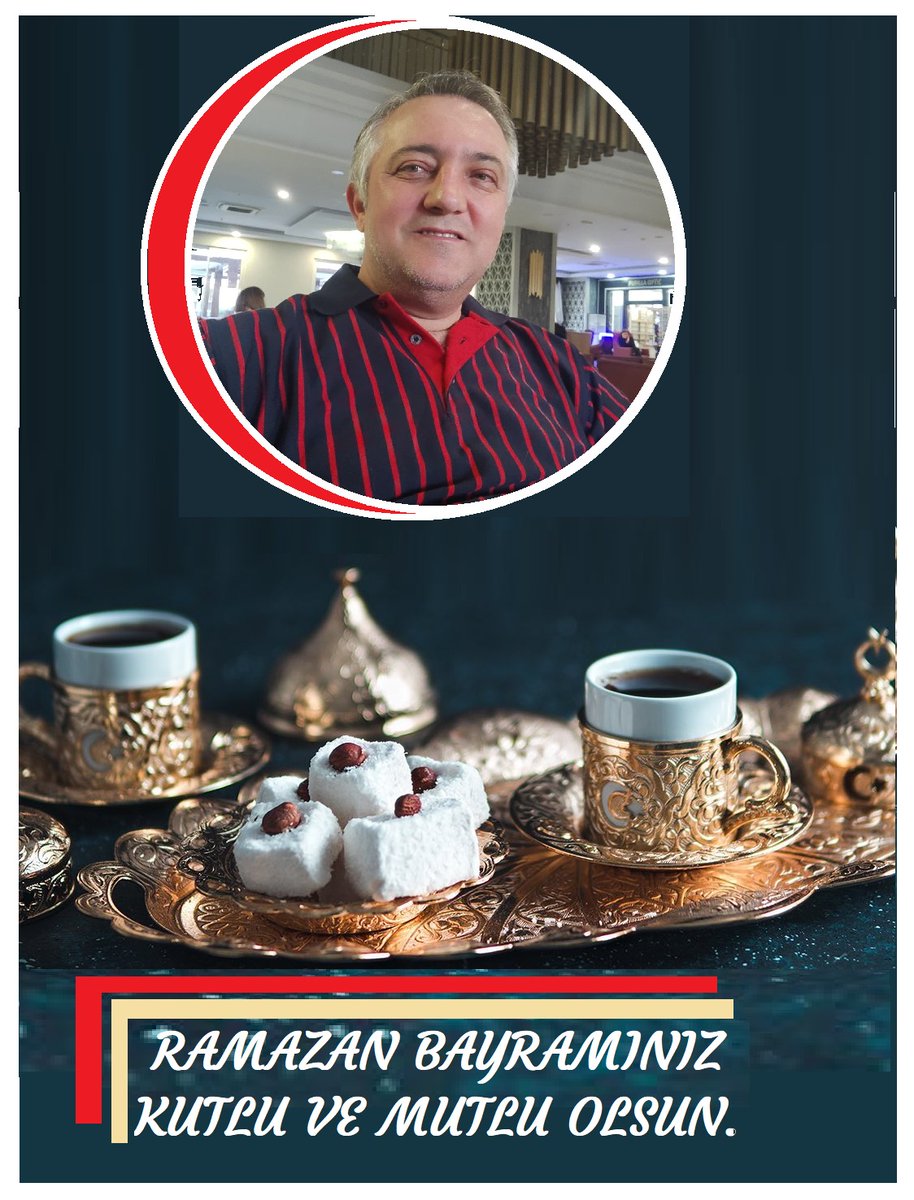 RAMAZAN BAYRAMINIZ KUTLU VE MUTLU OLSUN.
Ramazan bir olmaktır, birlik olmaktır, birlikte olmaktır. Sevdiklerinizin hep yanınızda olduğu nice nice bayramlar geçirmeniz dileğiyle
* Bayramın ülkemize ve tüm islam alemine sevgi, anlayış, barış, kardeşlik ve huzur getirmesini dilerim.